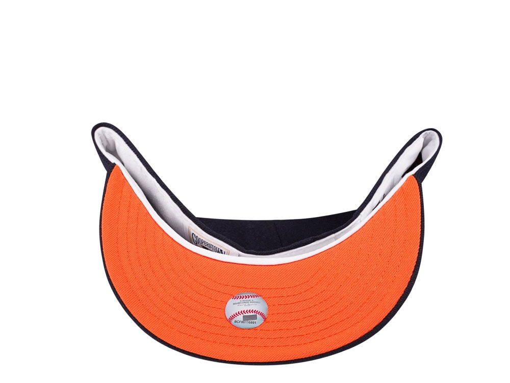 New Era Minnesota Twins All Star Game 1985 Navy Tangerine Edition 59Fifty Fitted Cap